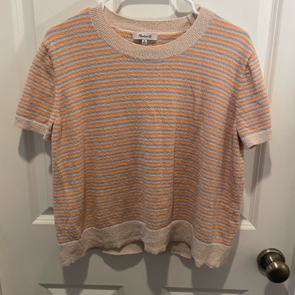 Madewell Cropped Terry Top
